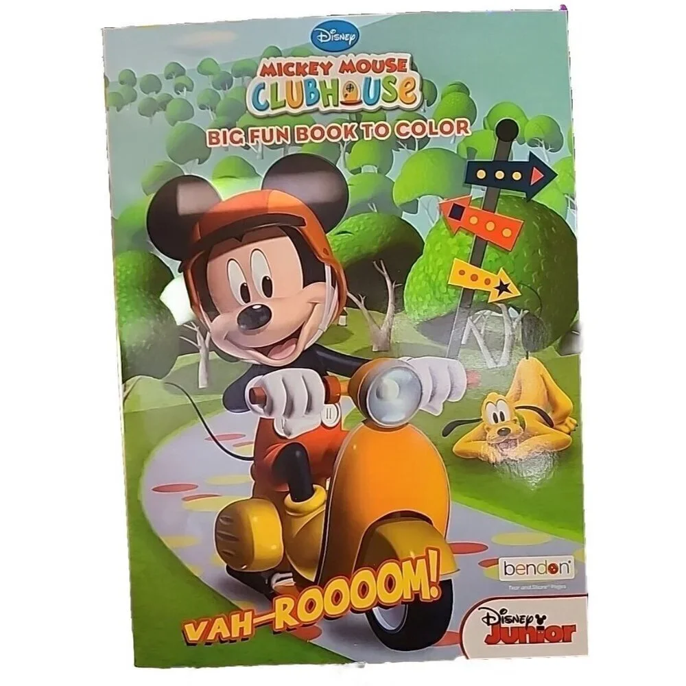 Disney Mickey Mouse and Friends Big Fun coloring Book 